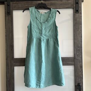 Italian Linen Dress by Terzo Millennio XS